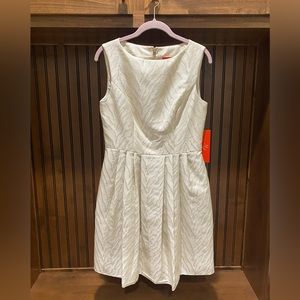 Monique Lhuillier Pleated Dress